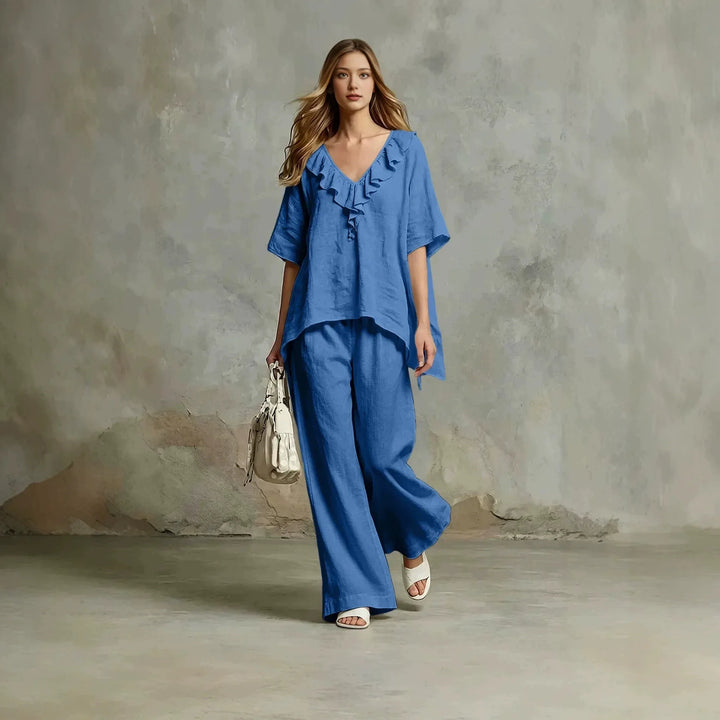 Zaria Relaxed Fit Two Piece Set