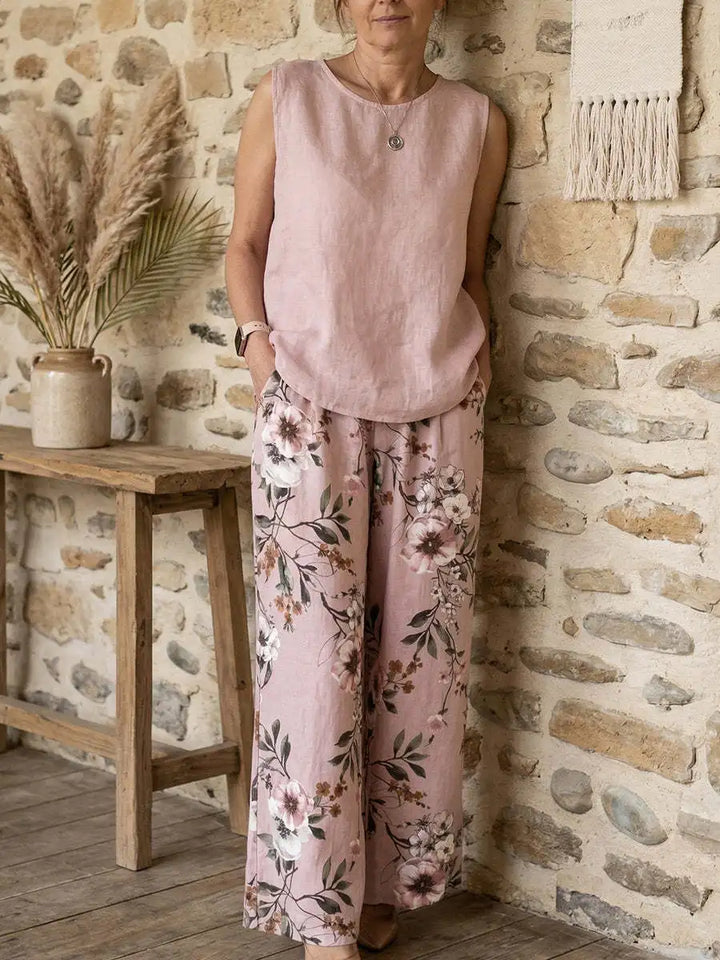 Quinn Floral Trouser Co-Ord Set