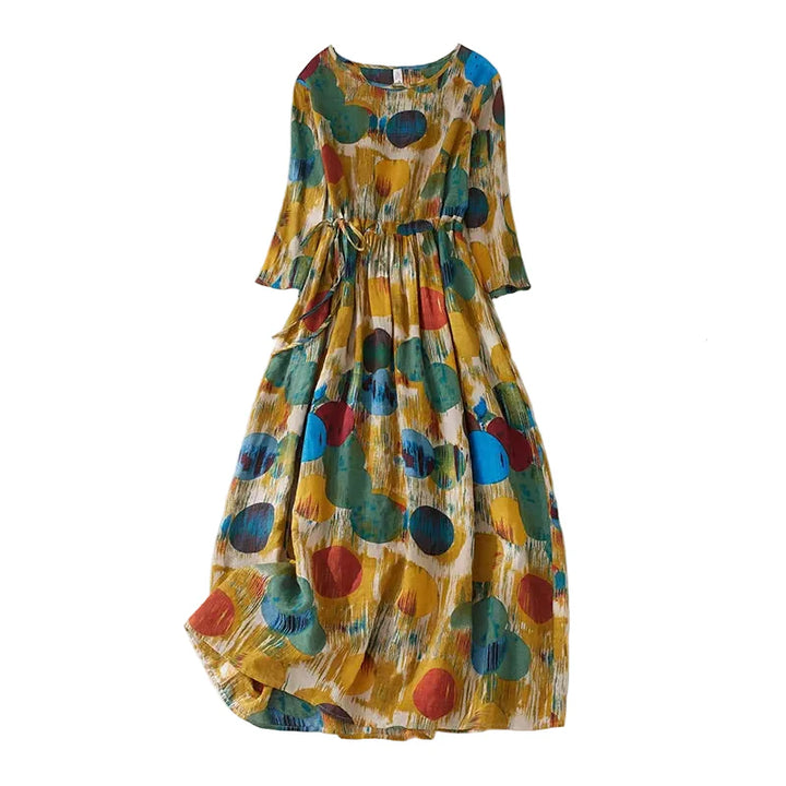 Melanie Polka Dot Midi Dress