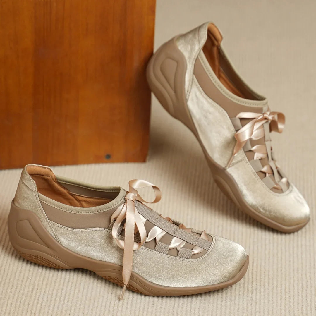 Megan Comfort Lace Up Walking Shoes