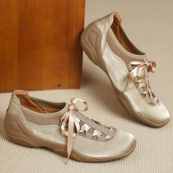 Megan Comfort Lace Up Walking Shoes