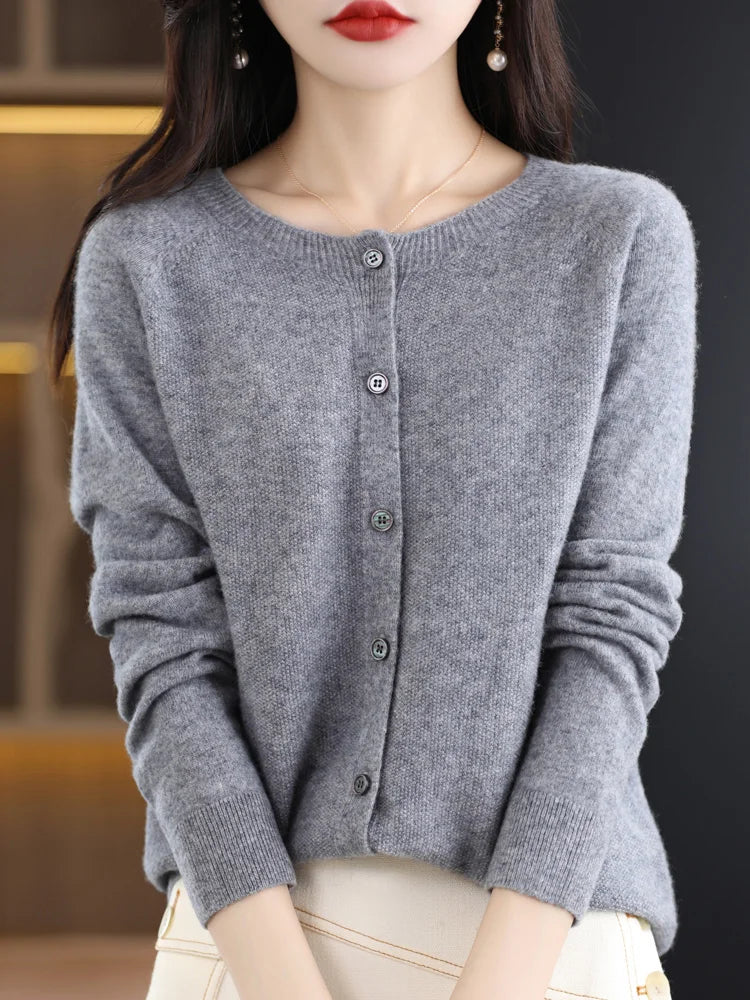 Desiree Button Front Cardigan