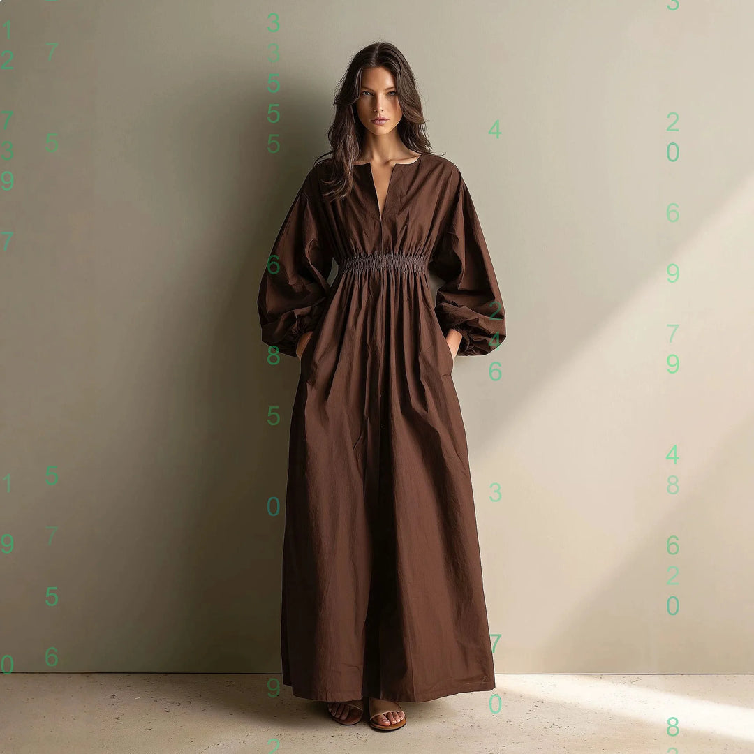 Zoe Elegant Relaxed Maxi Dress