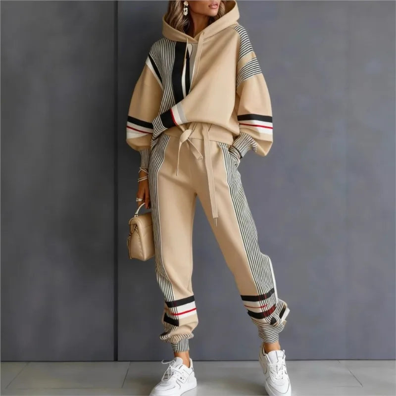 Linnea Drawstring Waist Jogger Set