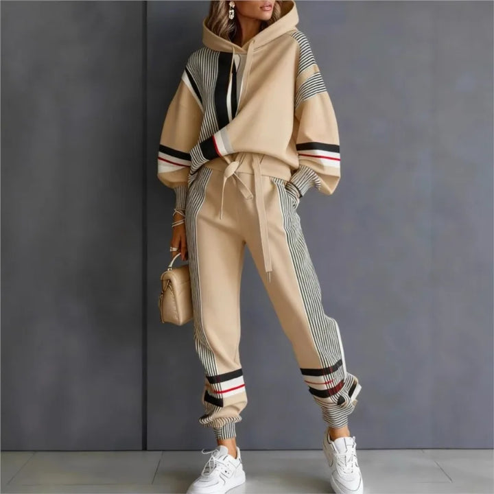 Linnea Drawstring Waist Jogger Set