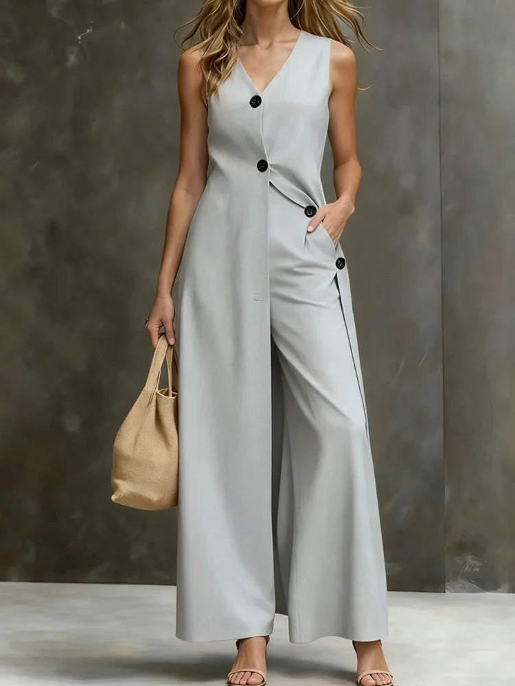 Rosie Tailored Vest Pants Set