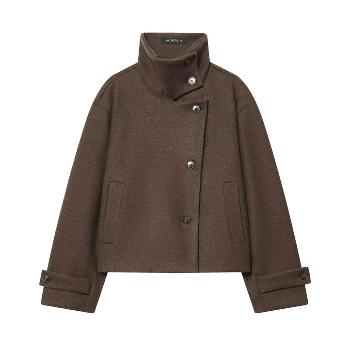 Isolde Funnel Collar Jacket
