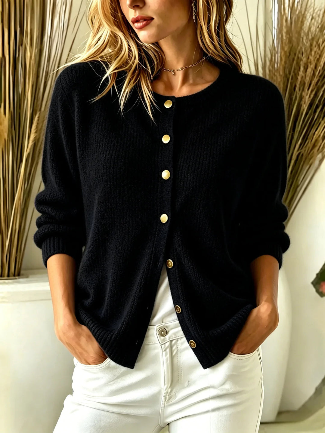 Camille Button Front Cardigan