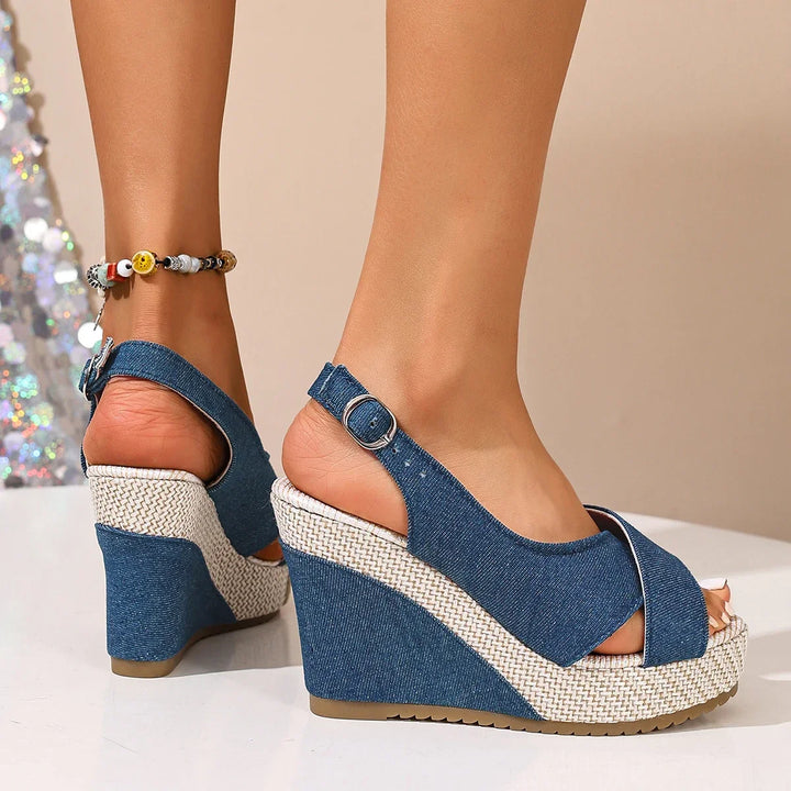 Michaela Orthopedic Wedge Sandals