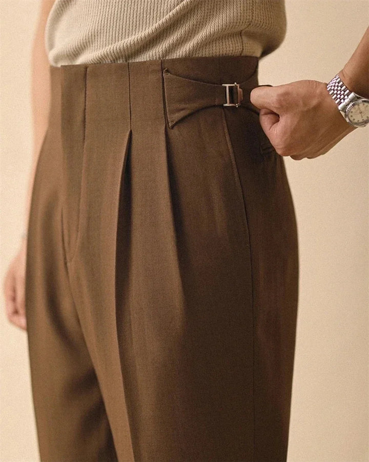 Wilder Pleated Front Trousers