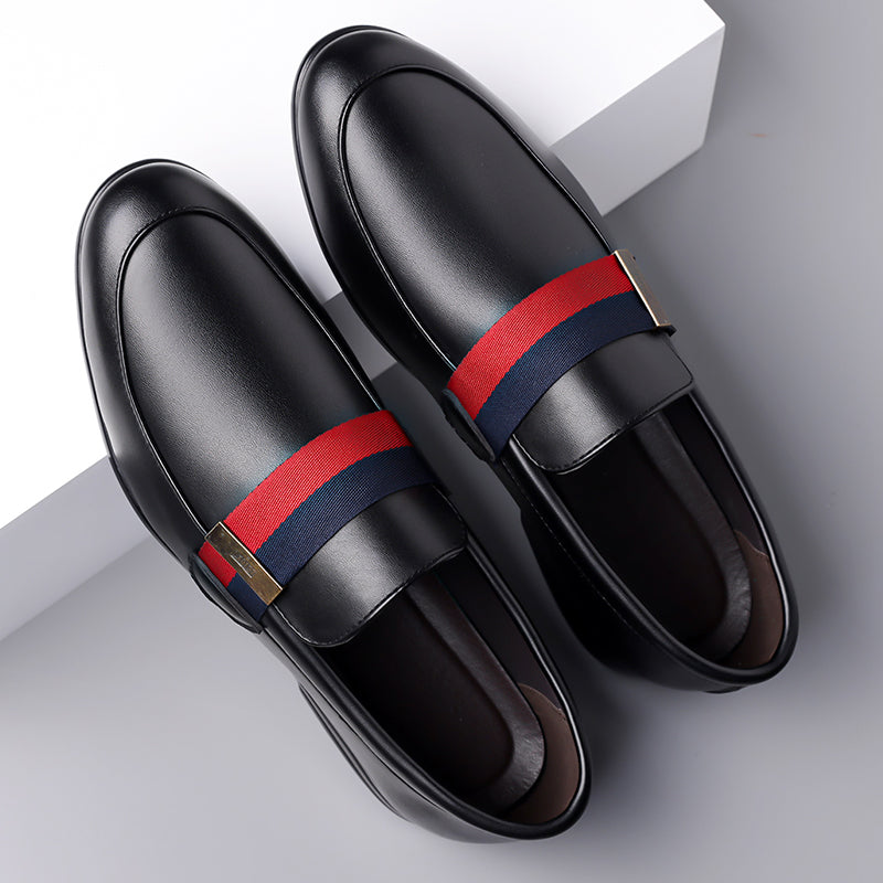 Kenton Leather Slip On Wedding Shoes