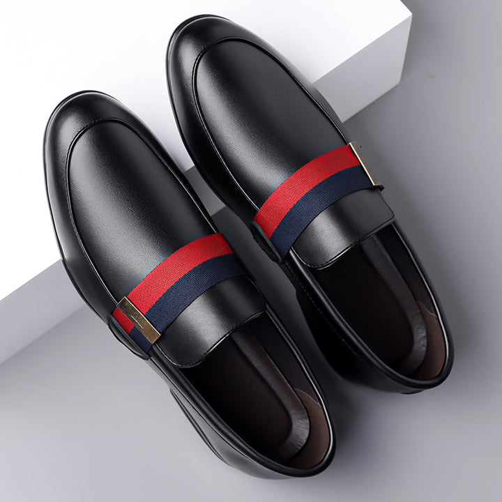 Kenton Leather Slip On Wedding Shoes