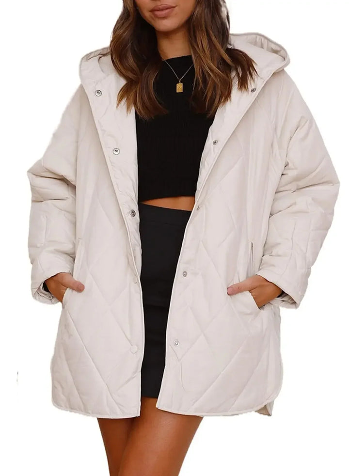 Bronwen Button Front Parka