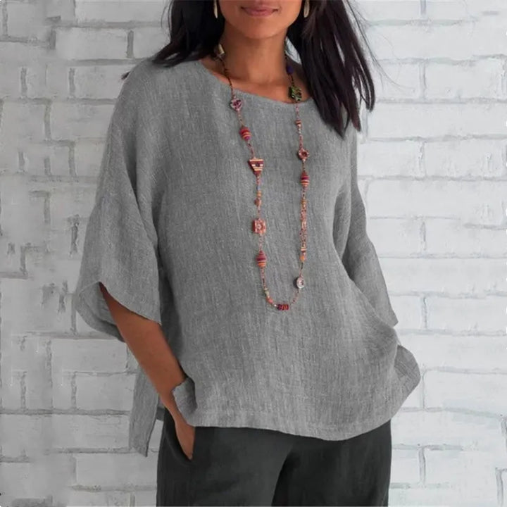 Eloise Relaxed Cotton Blouse