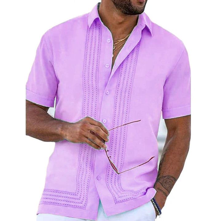 Diane Embroidered Button Down Shirt
