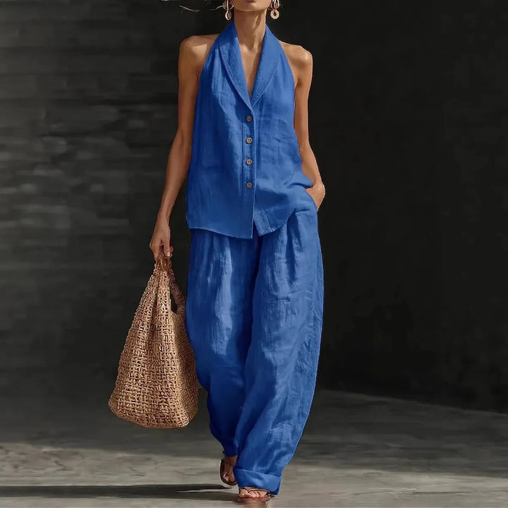 Mavis Effortless Wide Leg Set