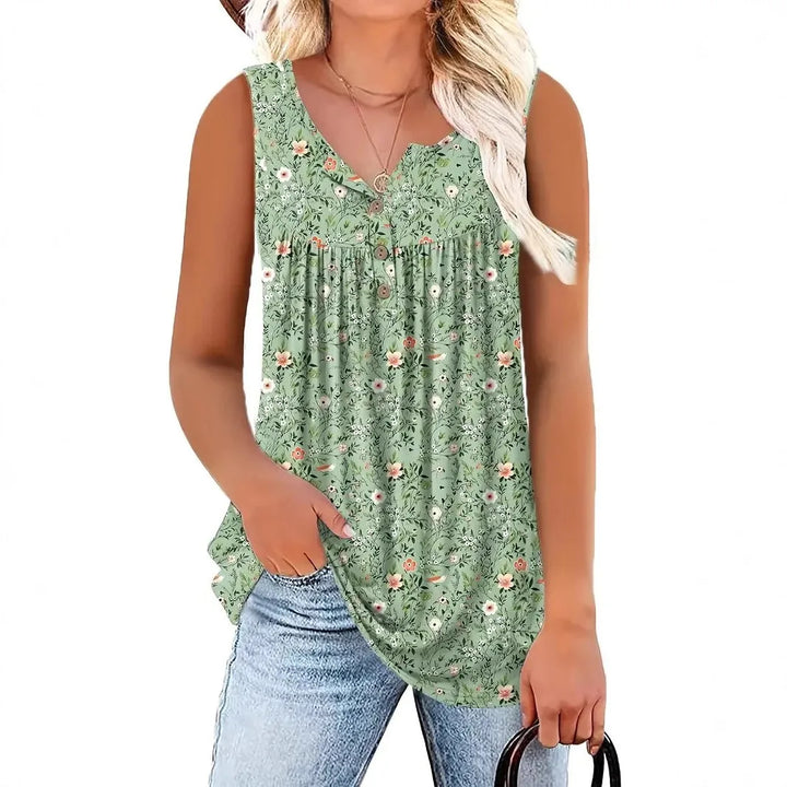 Payton Casual Floral Blouse