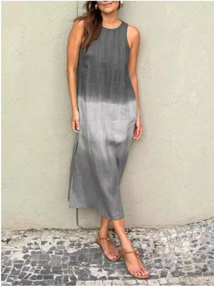 Romina Gradient Relaxed Midi Dress