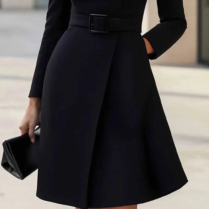 Roxane Belted Waist Dress