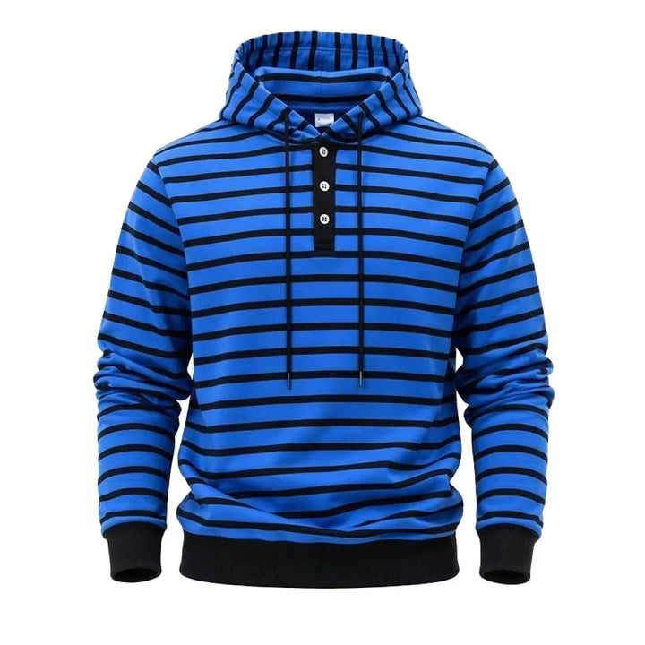 Sterling Button Placket Hoodie