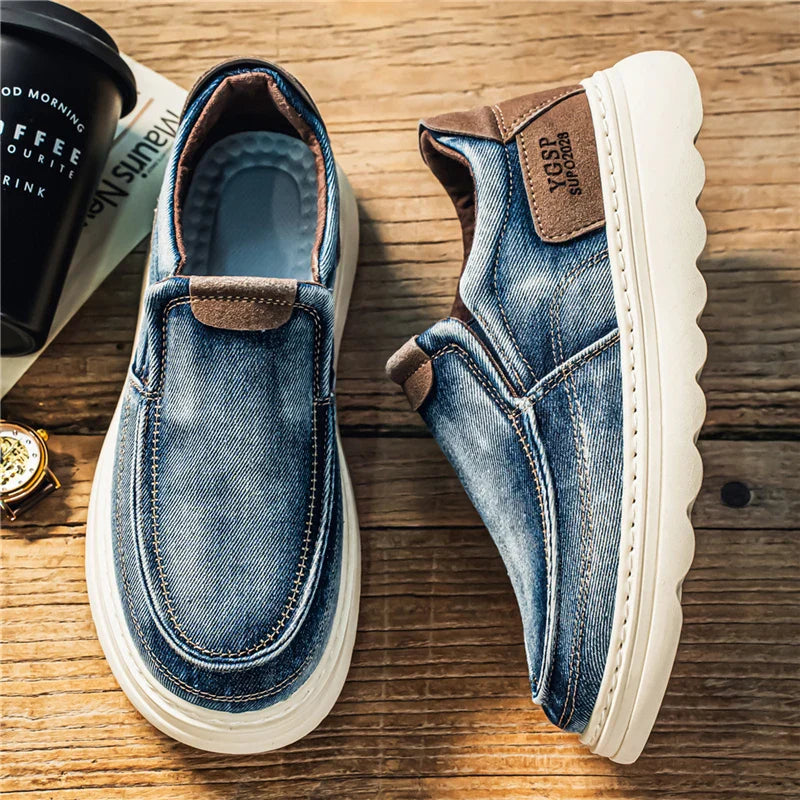 Wyatt Orthopedic Canvas Slip-On Loafers