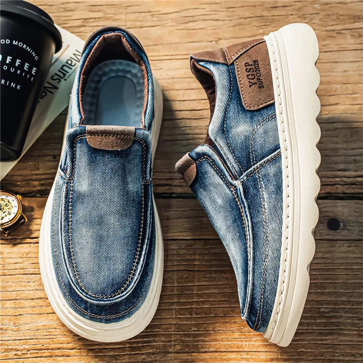 Wyatt Orthopedic Canvas Slip-On Loafers