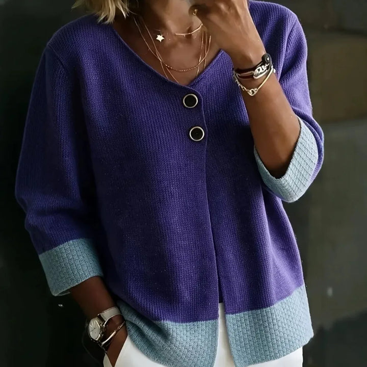 Isadora Button Front Cardigan