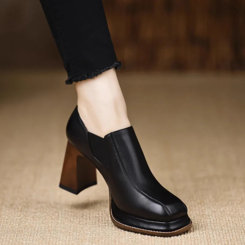 Calla Block Heel Pumps