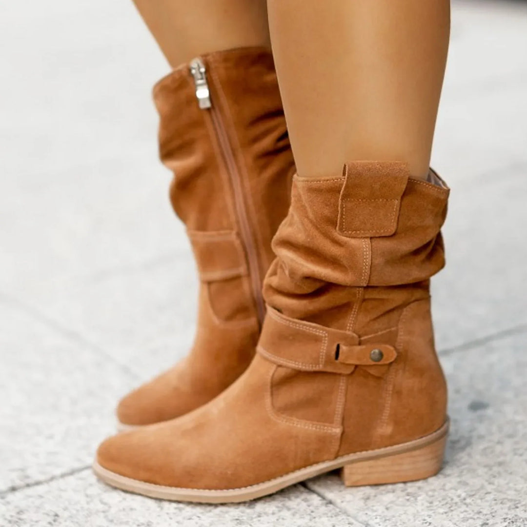 Theodora Slouchy Ankle Boot