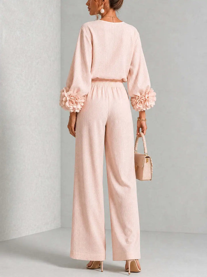Marisette Floral Cuff Set