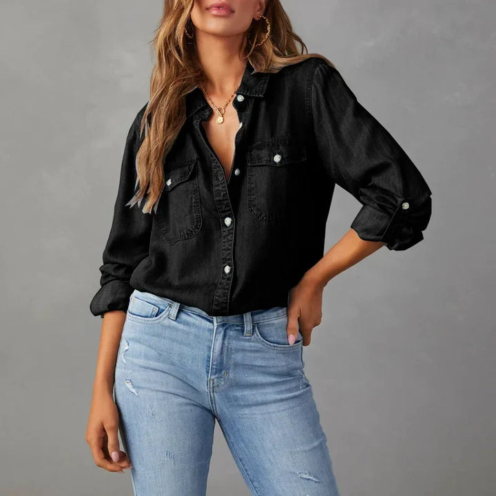 Kayleigh Relaxed Denim Shirt