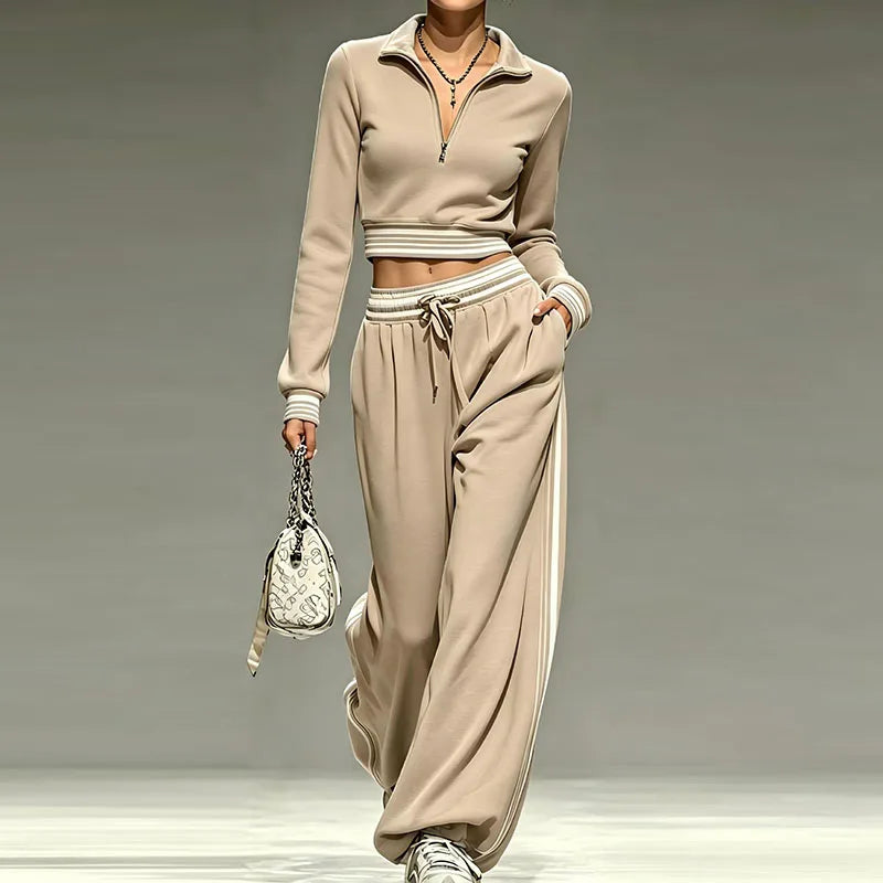 Naomi Relaxed Zip Activewear Set