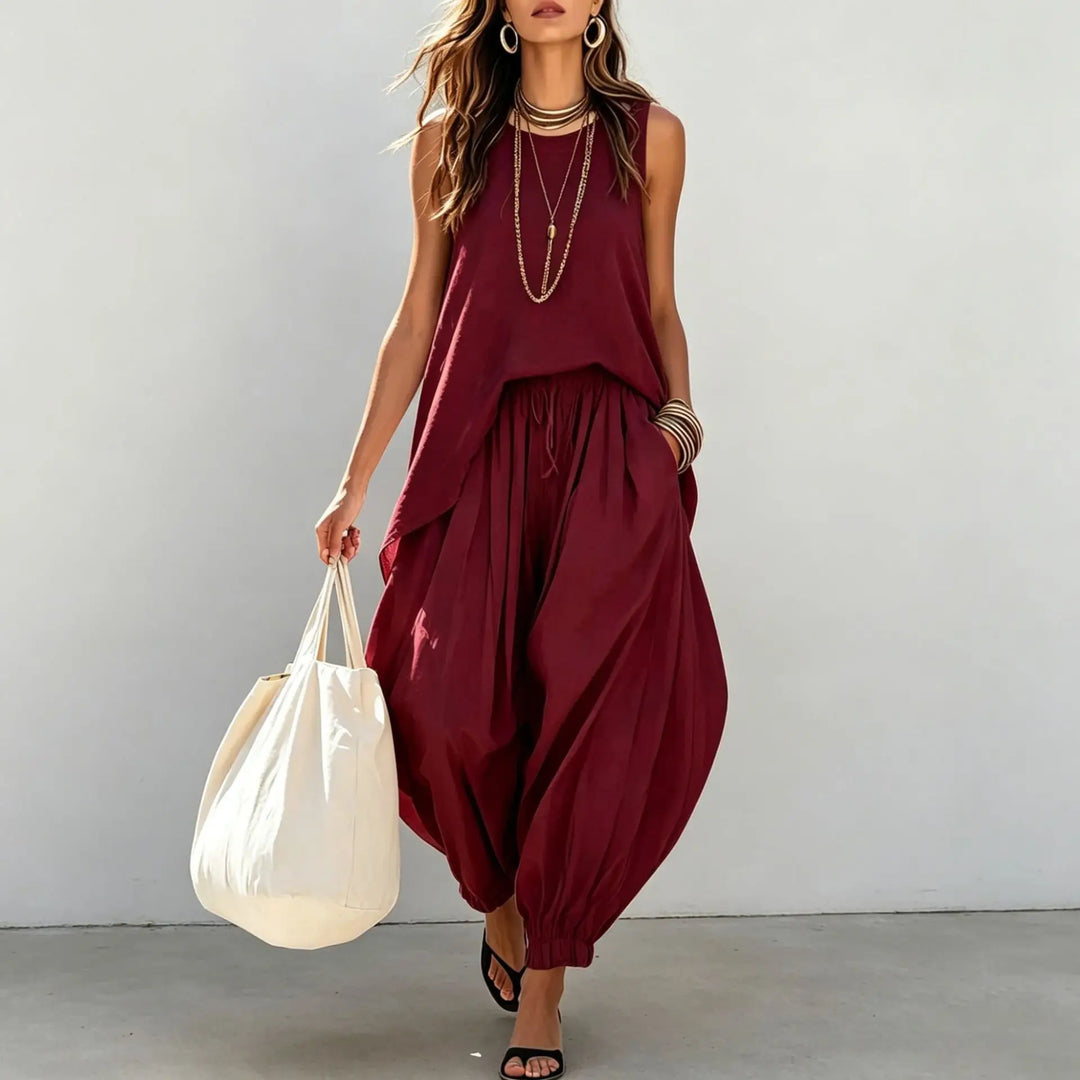 Maria Loose Lantern Two-Piece Set