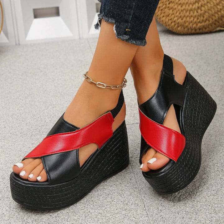 Nerissa Cushioned Orthopedic Wedge Sandals