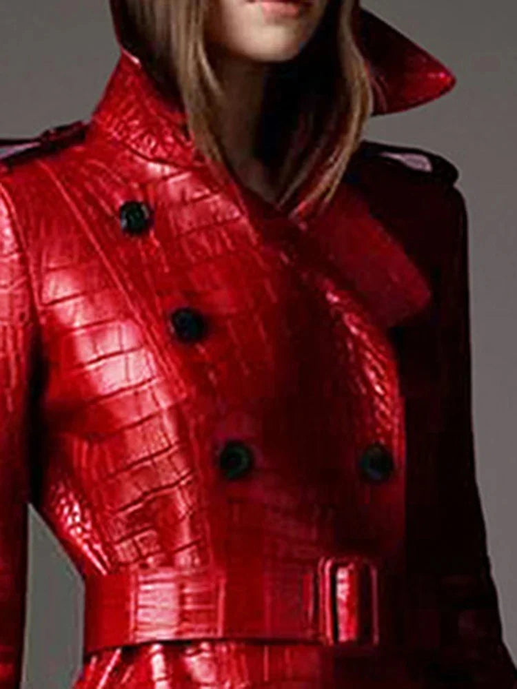 Harlowe Belted Waist Trench Coat