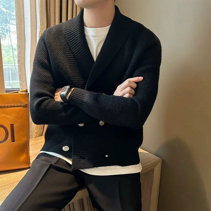 Castor Shawl Collar Cardigan