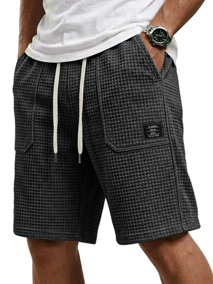 George Waffle Knit Shorts
