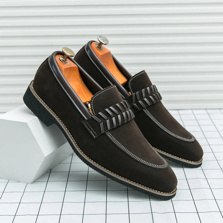 Oakley Leather Slip On Loafers