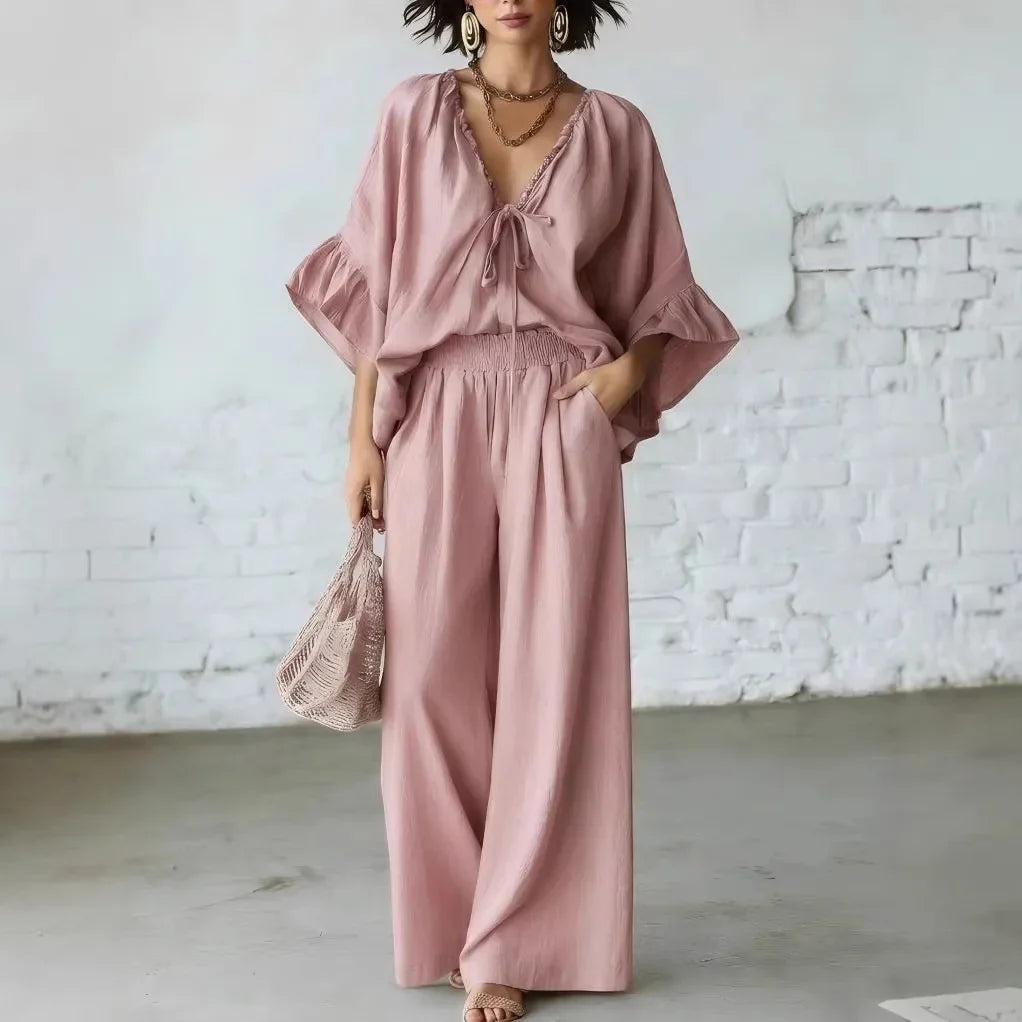 Lila Wide Leg Jumpsuit