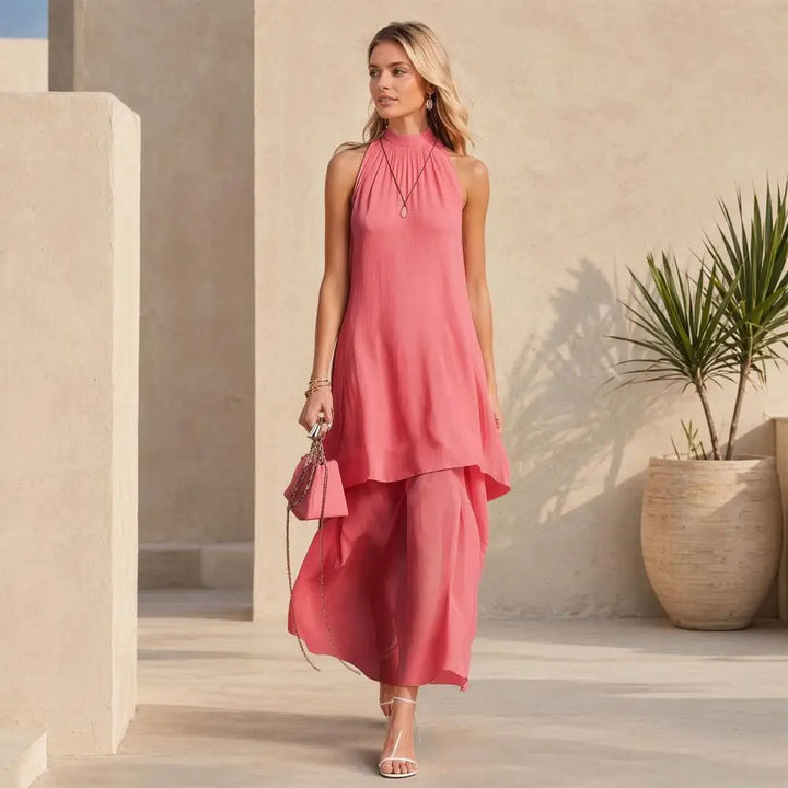 Gardenia Elegant Chiffon Wedding Guest Dress