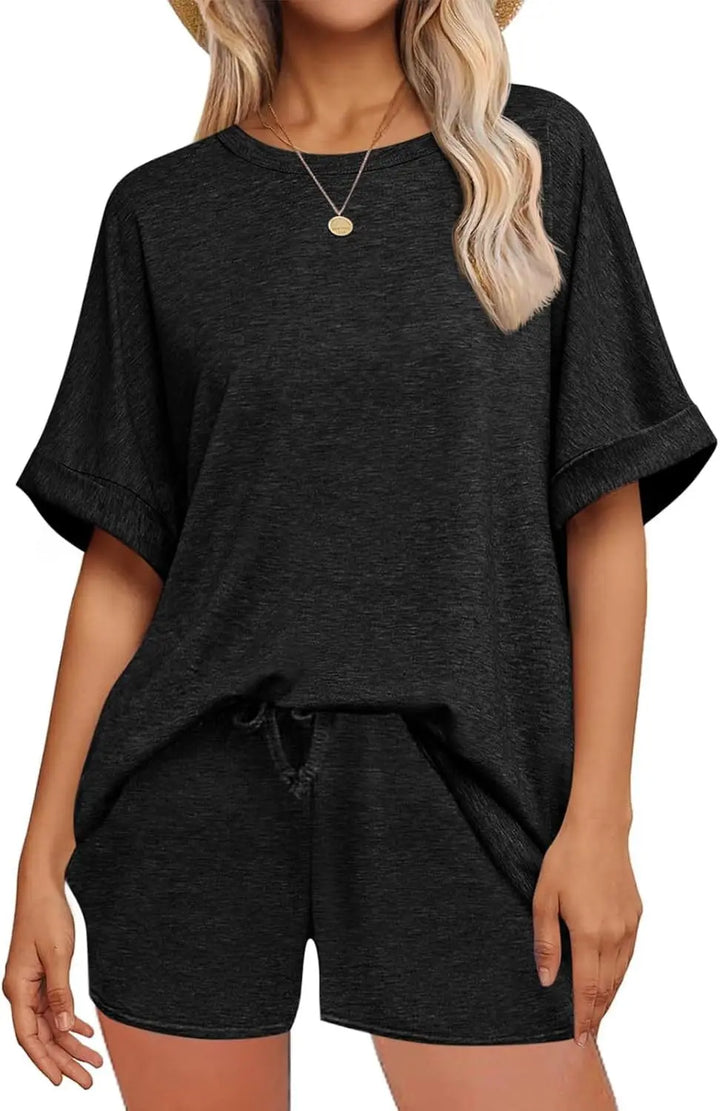 Madeline Casual Lounge Shorts Set