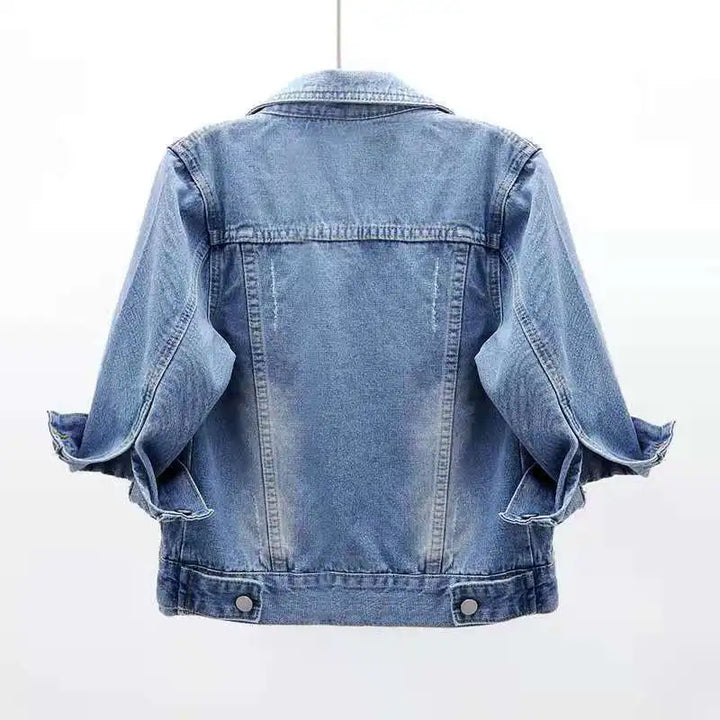 Georgina Cropped Denim Jacket