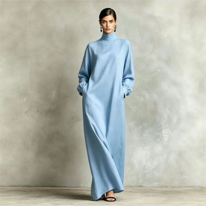 Elowyn Turtleneck Maxi Dress