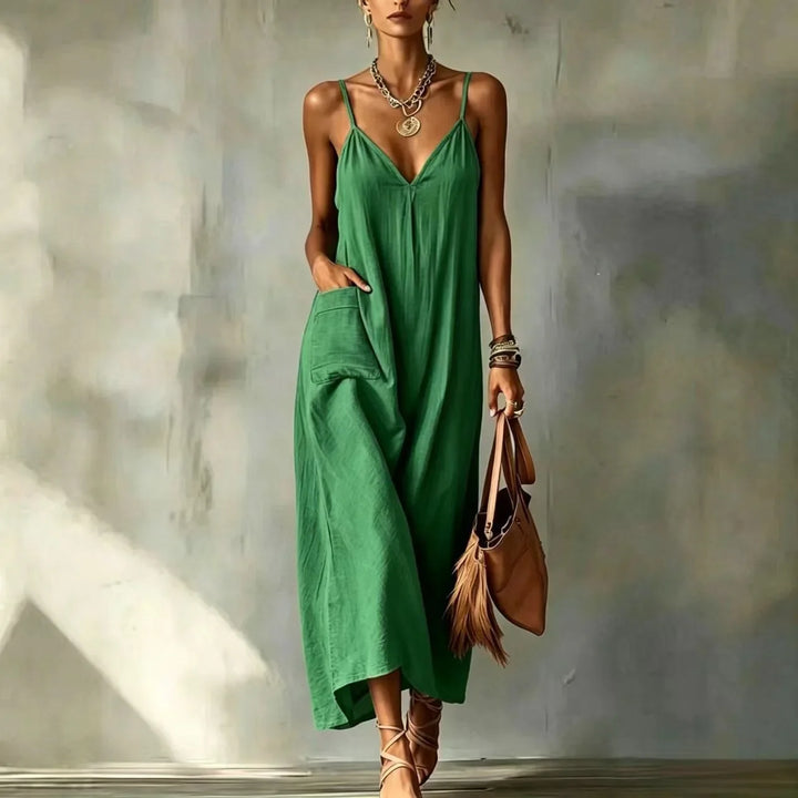 Juliette Spaghetti Strap Maxi Dress