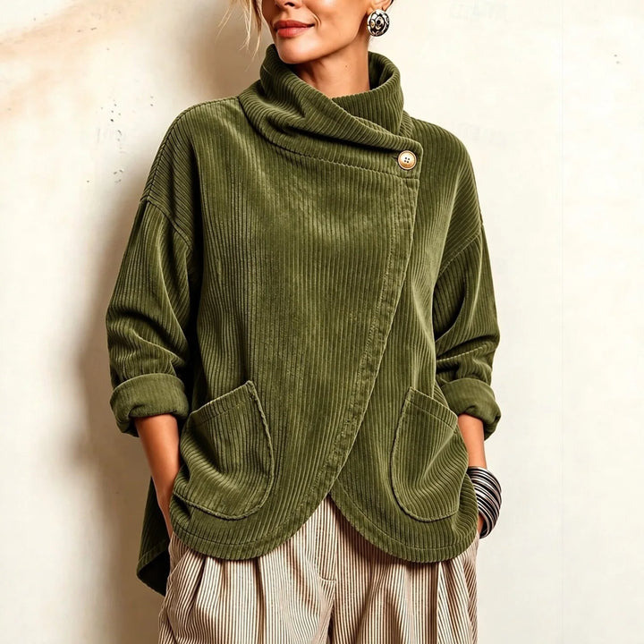 Adriane Wrap Front Jacket