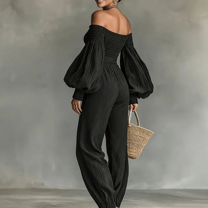 Ava Easy Flow Off Shoulder Jumpsuit