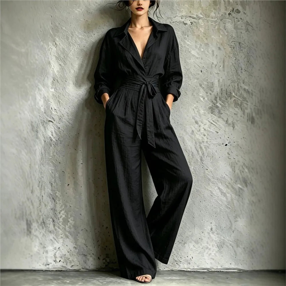 Giada Tailored Wide Leg Jumpsuit