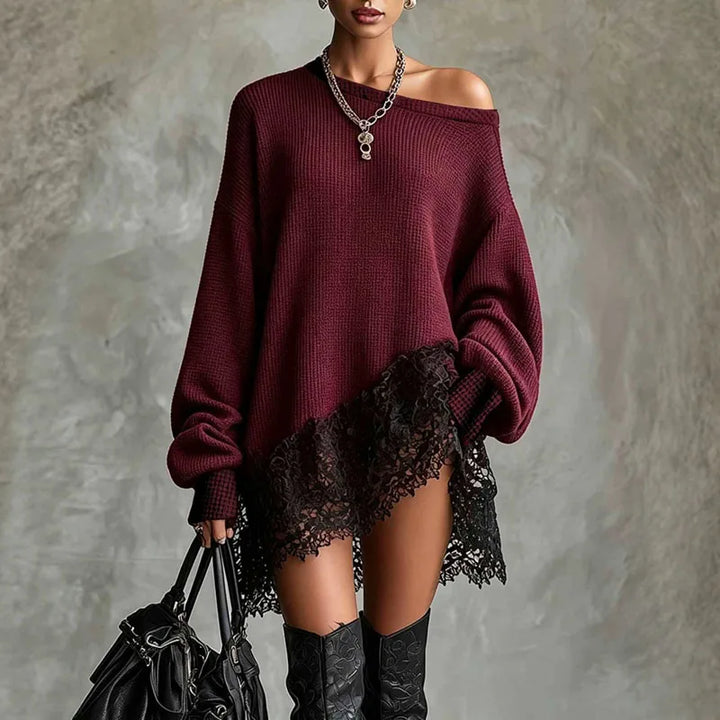 Ursula Off Shoulder Sweater Dress
