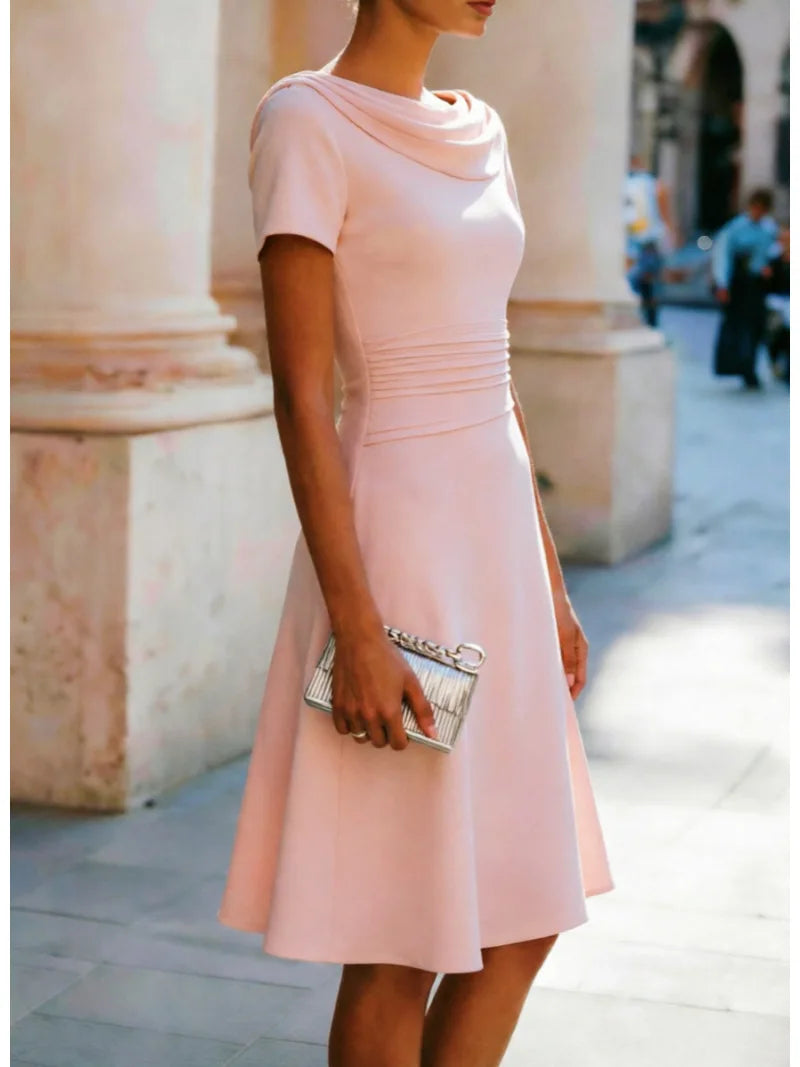 Layla Elegant Relaxed Midi Dress