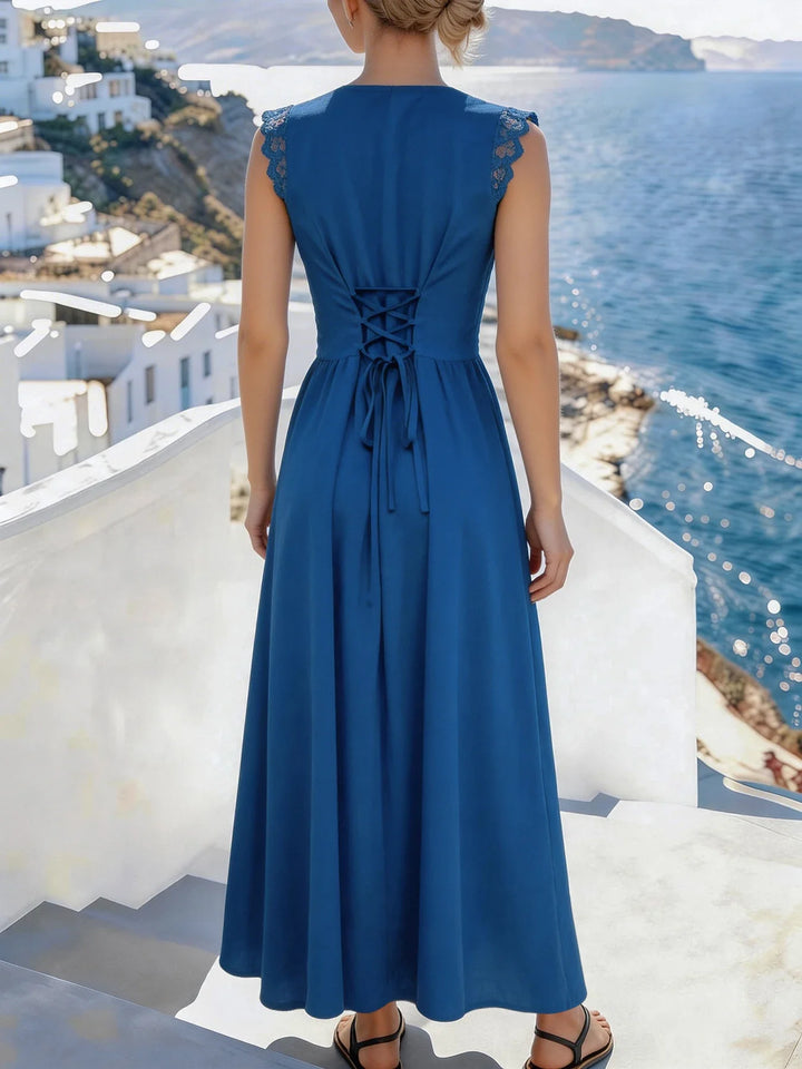 Tina Square Neck Maxi Dress